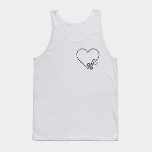 Cut my heart out Tank Top